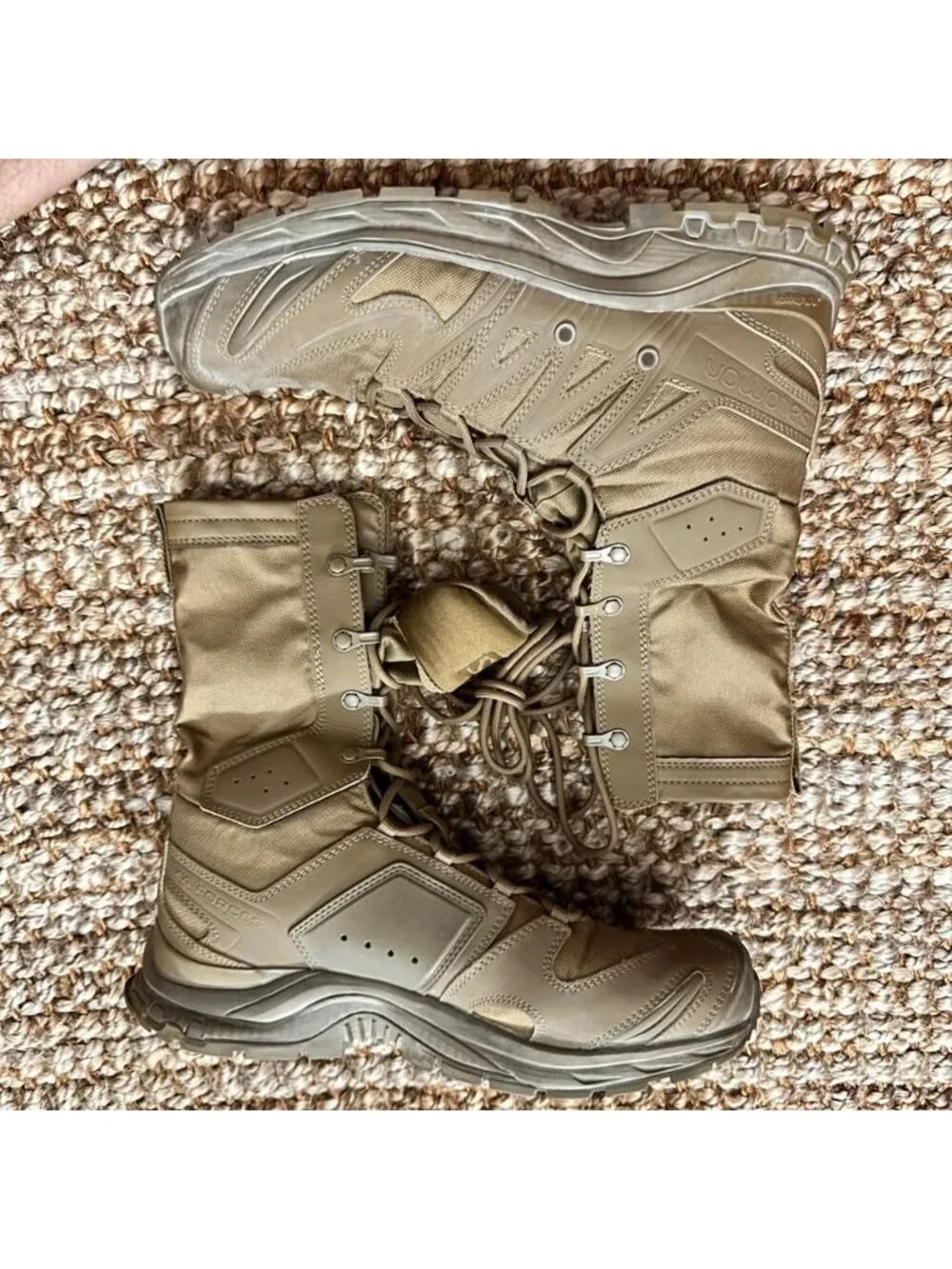 Salomon XA Forces Jungle Boots 11.5 US - Men's Coyote Brown